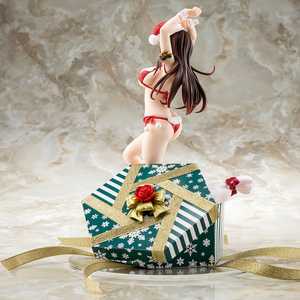 [PREORDER] 1/6 scaled pre-painted figure of Rent-A-Girlfriend MIZUHARA Chizuru in a Santa Claus bikini de fluffy figure 2nd Xmas - Glacier Hobbies - Hakoiri Musume