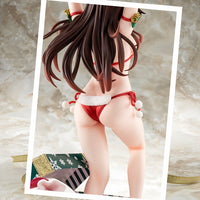 [PREORDER] 1/6 scaled pre-painted figure of Rent-A-Girlfriend MIZUHARA Chizuru in a Santa Claus bikini de fluffy figure 2nd Xmas - Glacier Hobbies - Hakoiri Musume