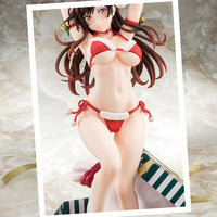 [PREORDER] 1/6 scaled pre-painted figure of Rent-A-Girlfriend MIZUHARA Chizuru in a Santa Claus bikini de fluffy figure 2nd Xmas - Glacier Hobbies - Hakoiri Musume