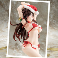 [PREORDER] 1/6 scaled pre-painted figure of Rent-A-Girlfriend MIZUHARA Chizuru in a Santa Claus bikini de fluffy figure 2nd Xmas - Glacier Hobbies - Hakoiri Musume