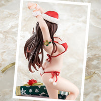 [PREORDER] 1/6 scaled pre-painted figure of Rent-A-Girlfriend MIZUHARA Chizuru in a Santa Claus bikini de fluffy figure 2nd Xmas - Glacier Hobbies - Hakoiri Musume