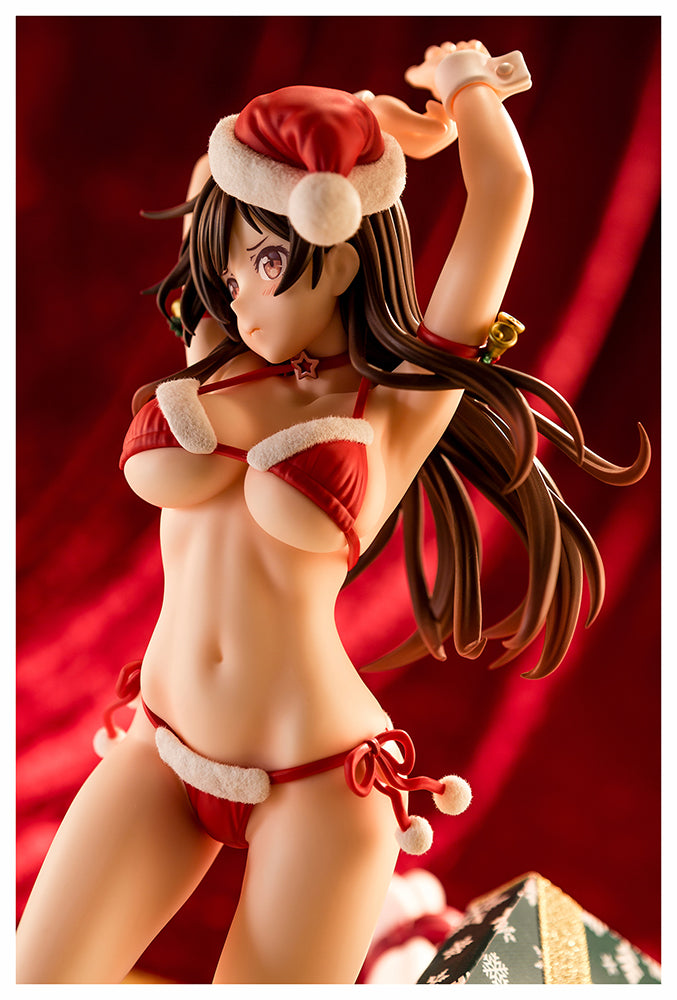 [PREORDER] 1/6 scaled pre-painted figure of Rent-A-Girlfriend MIZUHARA Chizuru in a Santa Claus bikini de fluffy figure 2nd Xmas - Glacier Hobbies - Hakoiri Musume