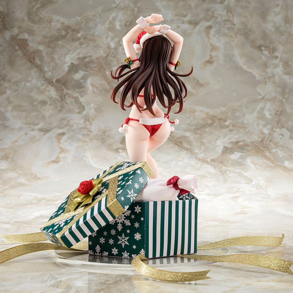 [PREORDER] 1/6 scaled pre-painted figure of Rent-A-Girlfriend MIZUHARA Chizuru in a Santa Claus bikini de fluffy figure 2nd Xmas - Glacier Hobbies - Hakoiri Musume