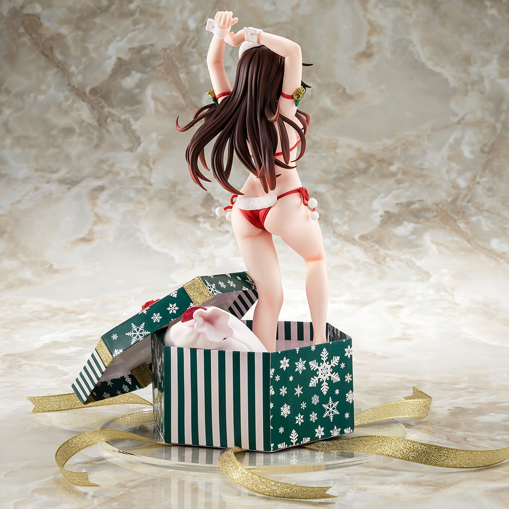 [PREORDER] 1/6 scaled pre-painted figure of Rent-A-Girlfriend MIZUHARA Chizuru in a Santa Claus bikini de fluffy figure 2nd Xmas - Glacier Hobbies - Hakoiri Musume