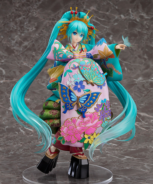 Hatsune Miku: Chokabuki Kuruwa Kotoba Awase Kagami Ver. 1/7 Scale Figure - Glacier Hobbies - Good Smile Company