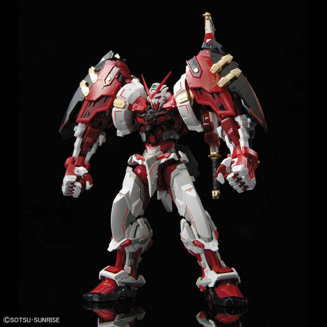 HiRM 1/100 Gundam Astray Red Frame Powered Red - Glacier Hobbies - Bandai