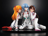 [PREORDER] Asuka/Rei/Mari: Newtype Cover ver.- 1/8 Scale Figure - Glacier Hobbies - Kadokawa