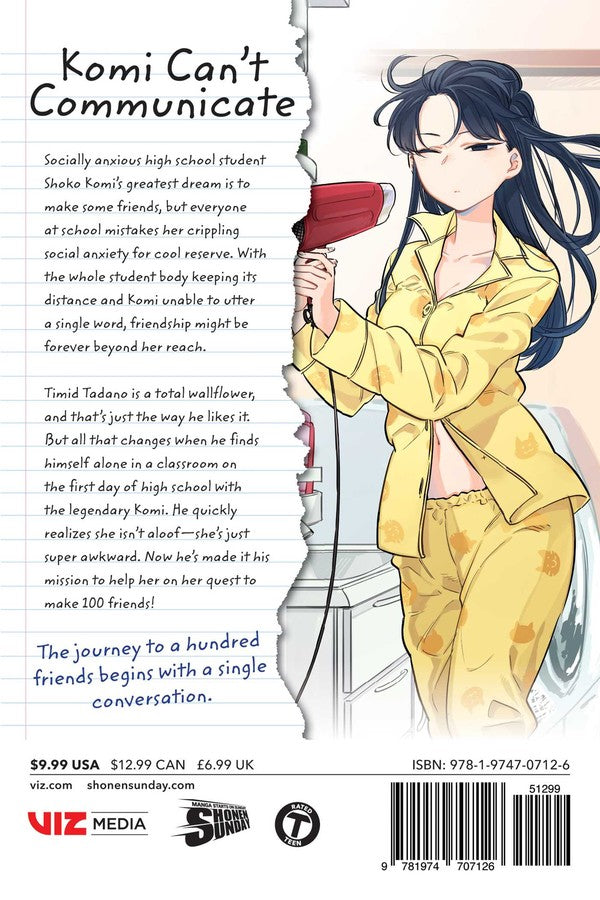 Komi Can't Communicate Vol. 01 - Glacier Hobbies - Viz Media