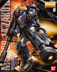 MG 1/100 MS-06R-1A Zaku II (Black Tri-Stars) Ver.2.0 - Glacier Hobbies - Bandai