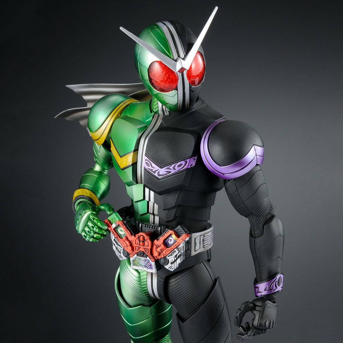 MG Figure-rise Artisan Kamen Rider W Cyclone Joker - Glacier Hobbies - Bandai