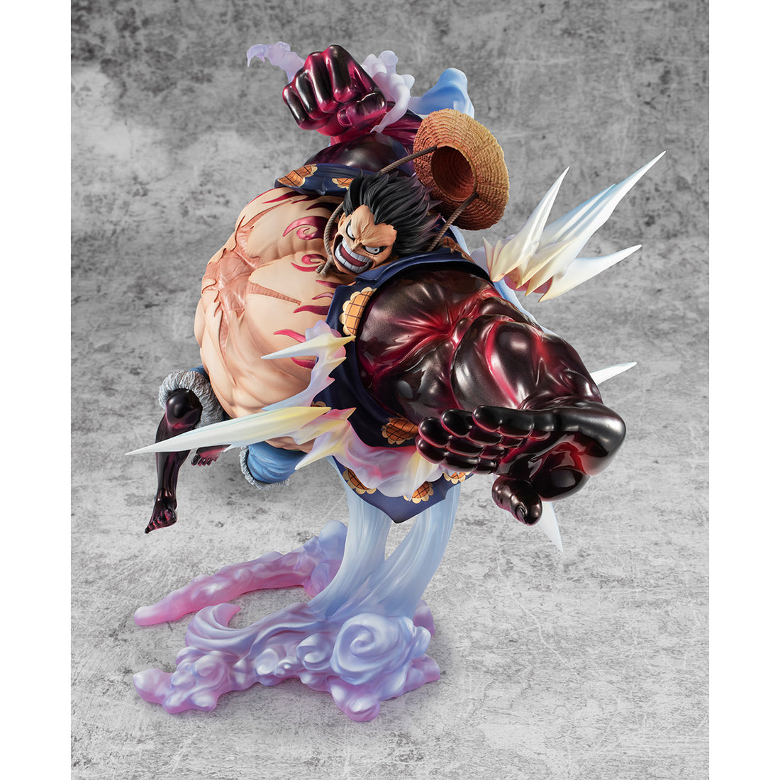 Portrait.Of.Pirates ONE PIECE "SA-MAXIMUM" Monkey D. Luffy Gear Four "Boundman" Ver.2 - Non Scale Figure - Glacier Hobbies - MegaHouse