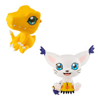 [PREORDER] Lookup Digimon Adventure Agumon & Tailmon set [with gift] Non-Scale Figure - Glacier Hobbies - Megahouse