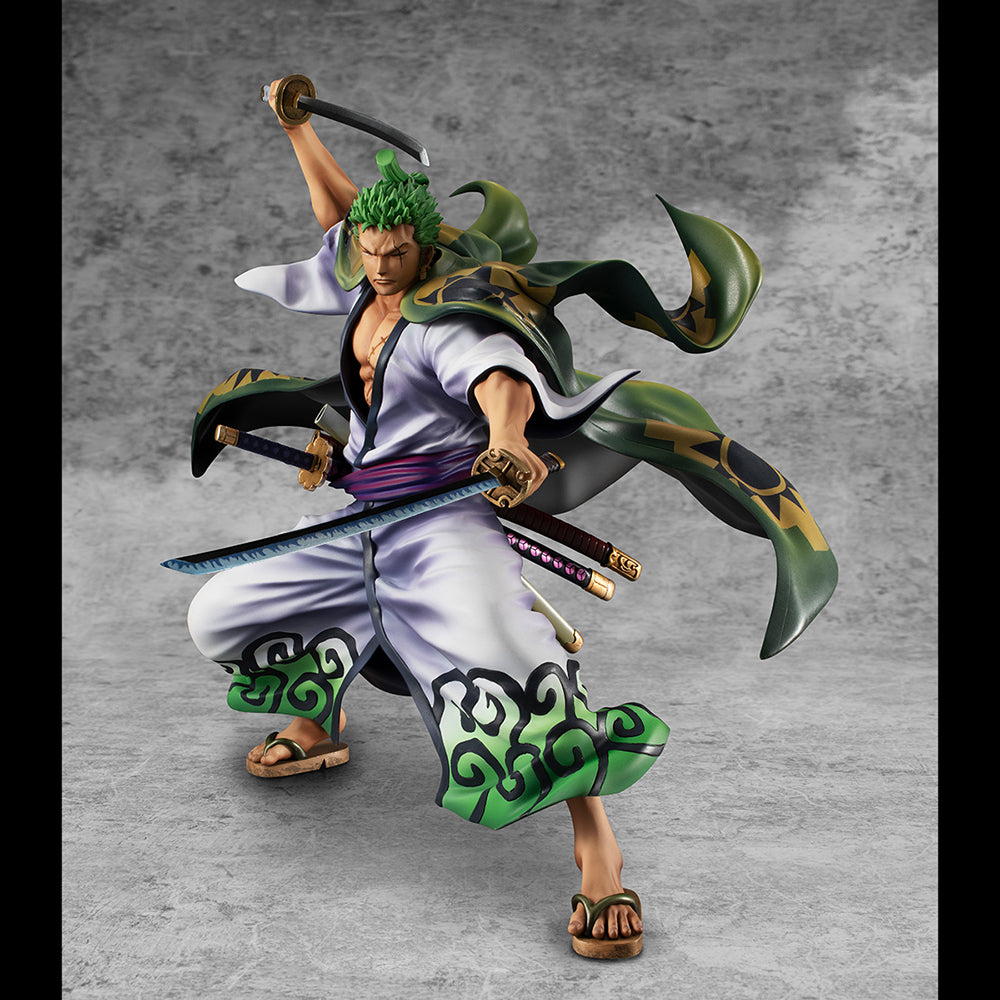 [PREORDER] Portrait.Of.Pirates ONE PIECE “Warriors Alliance” ZORO JURO (Repeat) - 1/8 Scale Figures - Glacier Hobbies - MegaHouse