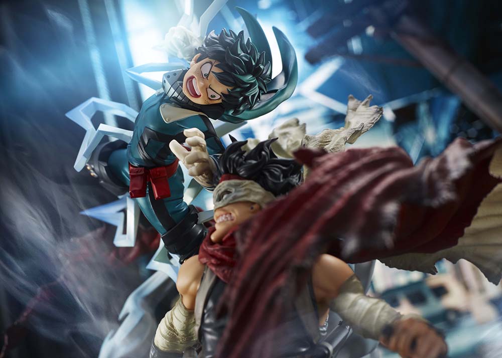 [PREORDER] MY HERO ACADEMIA Figure Izuku Midoriya vs. Stain Non-Scale Figure - Glacier Hobbies - TAKARA TOMY