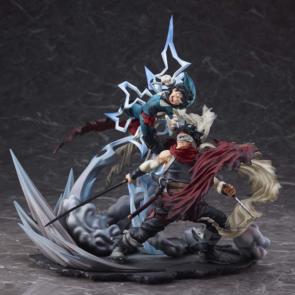 [PREORDER] MY HERO ACADEMIA Figure Izuku Midoriya vs. Stain Non-Scale Figure - Glacier Hobbies - TAKARA TOMY