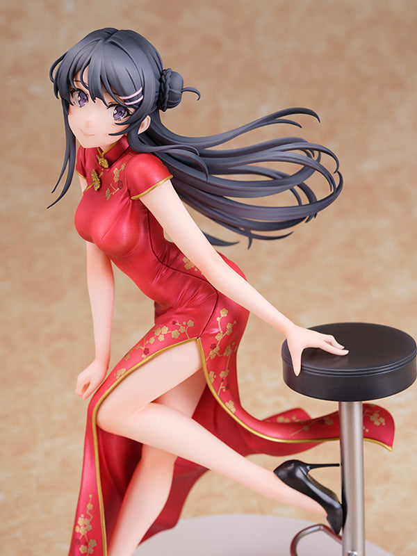 [PREORDER] Mai Sakurajima: Chinese Dress Ver. 1/7 Scale Figure - Glacier Hobbies - WING