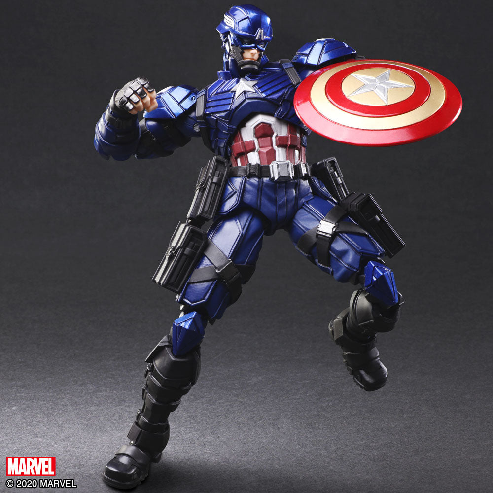 Marvel Universe Variant BRING ARTS™ Captain America - Glacier Hobbies - Square Enix