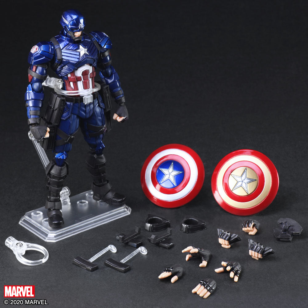 Marvel Universe Variant BRING ARTS™ Captain America - Glacier Hobbies - Square Enix