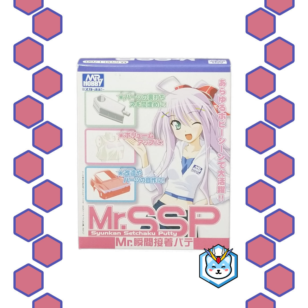 Mr. SSP Putty Set (Syunkan Setchaku Putty) - Glacier Hobbies - GSI Creo