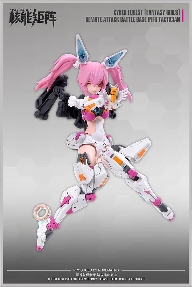 NUKE MATRIX "Cyber Forest Fantasy Girls" RABBIT Remote Attack Battle Base Info Tactician Plastic Model kit + Bonus Parts - Glacier Hobbies - NUKE MATRIX