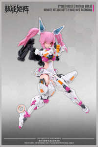 NUKE MATRIX "Cyber Forest Fantasy Girls" RABBIT Remote Attack Battle Base Info Tactician Plastic Model kit + Bonus Parts - Glacier Hobbies - NUKE MATRIX