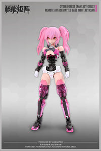 NUKE MATRIX "Cyber Forest Fantasy Girls" RABBIT Remote Attack Battle Base Info Tactician Plastic Model kit + Bonus Parts - Glacier Hobbies - NUKE MATRIX