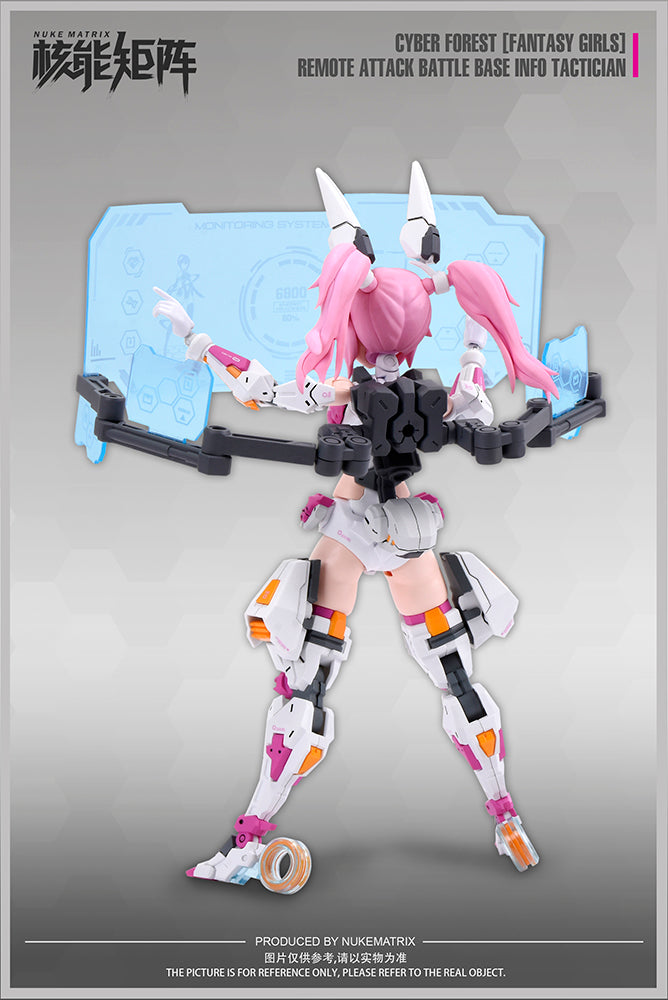 NUKE MATRIX "Cyber Forest Fantasy Girls" RABBIT Remote Attack Battle Base Info Tactician Plastic Model kit + Bonus Parts - Glacier Hobbies - NUKE MATRIX