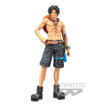 One Piece Grandista Portgas D. Ace Manga Dimensions - Glacier Hobbies - Banpresto