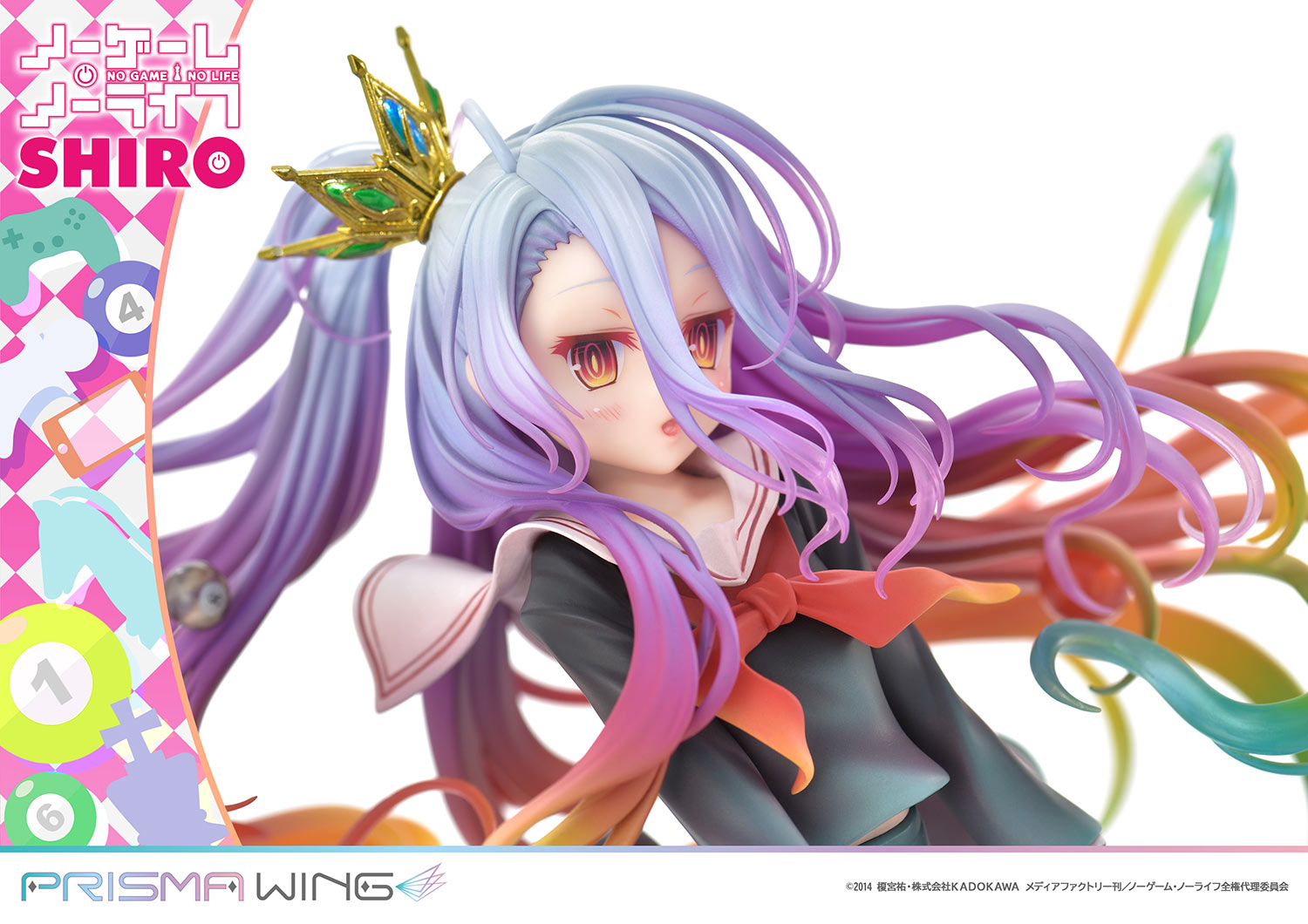 [PREORDER] PRISMA WING No Game No Life Shiro 1/7 Scale Figure - Glacier Hobbies - Prime 1 Studio