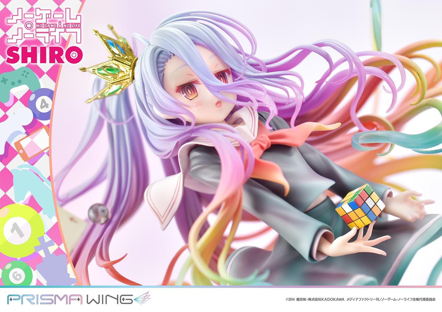 [PREORDER] PRISMA WING No Game No Life Shiro 1/7 Scale Figure - Glacier Hobbies - Prime 1 Studio