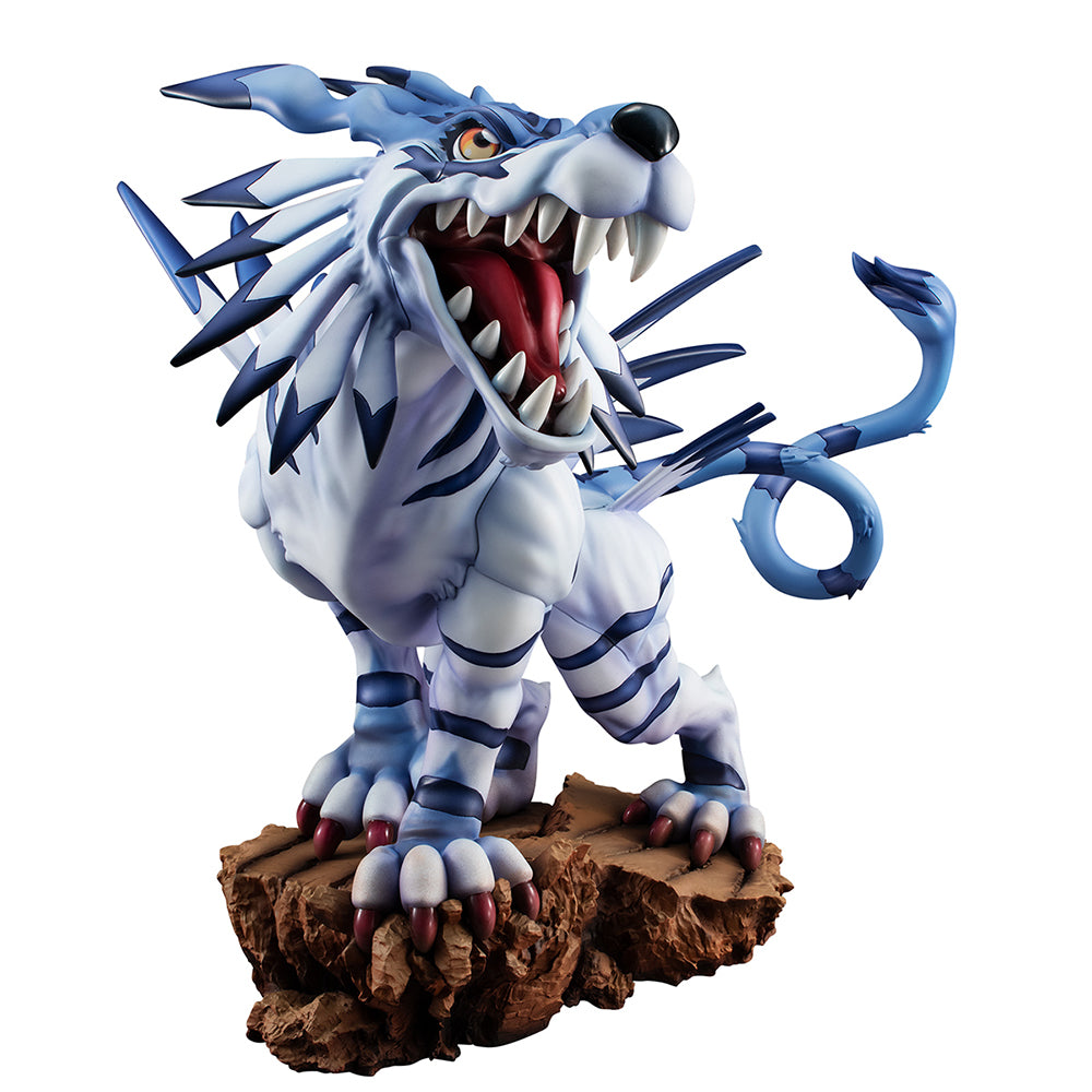 [PREORDER] Precious G.E.M. series Digimon Adventure Garurumon BATTLE ver. Non-Scale Figure - Glacier Hobbies - Megahouse