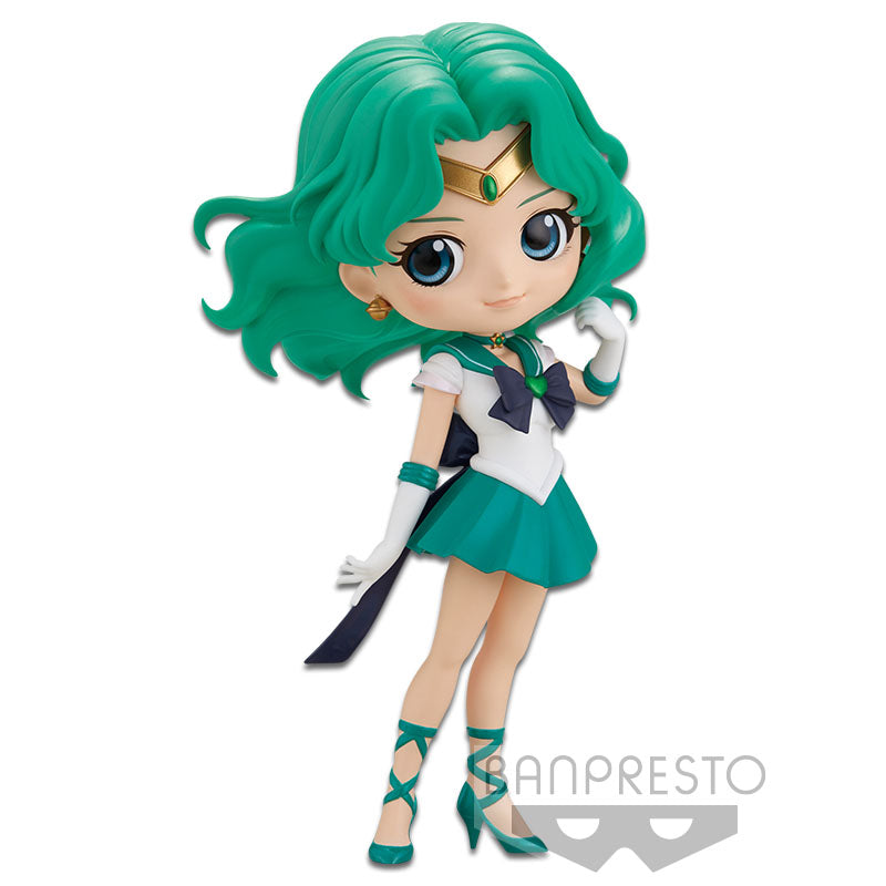 Pretty Guardian Sailor Moon Eternal the Movie Q posket- SUPER SAILOR NEPTUNE - (ver.A) - Glacier Hobbies - Banpresto