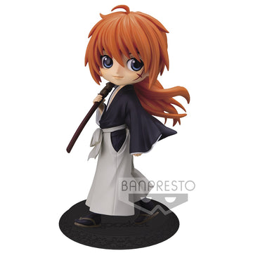 RUROUNI KENSHIN-MEIJI SWORDSMAN ROMANTIC STORY- Q posket-KENSHIN HIMURA-(ver.B) - Glacier Hobbies - Banpresto