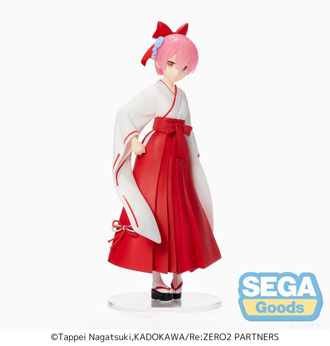 Re:ZERO -Starting Life in Another World- SPM Figure "Ram" Shrine Maiden Style - Glacier Hobbies - SEGA