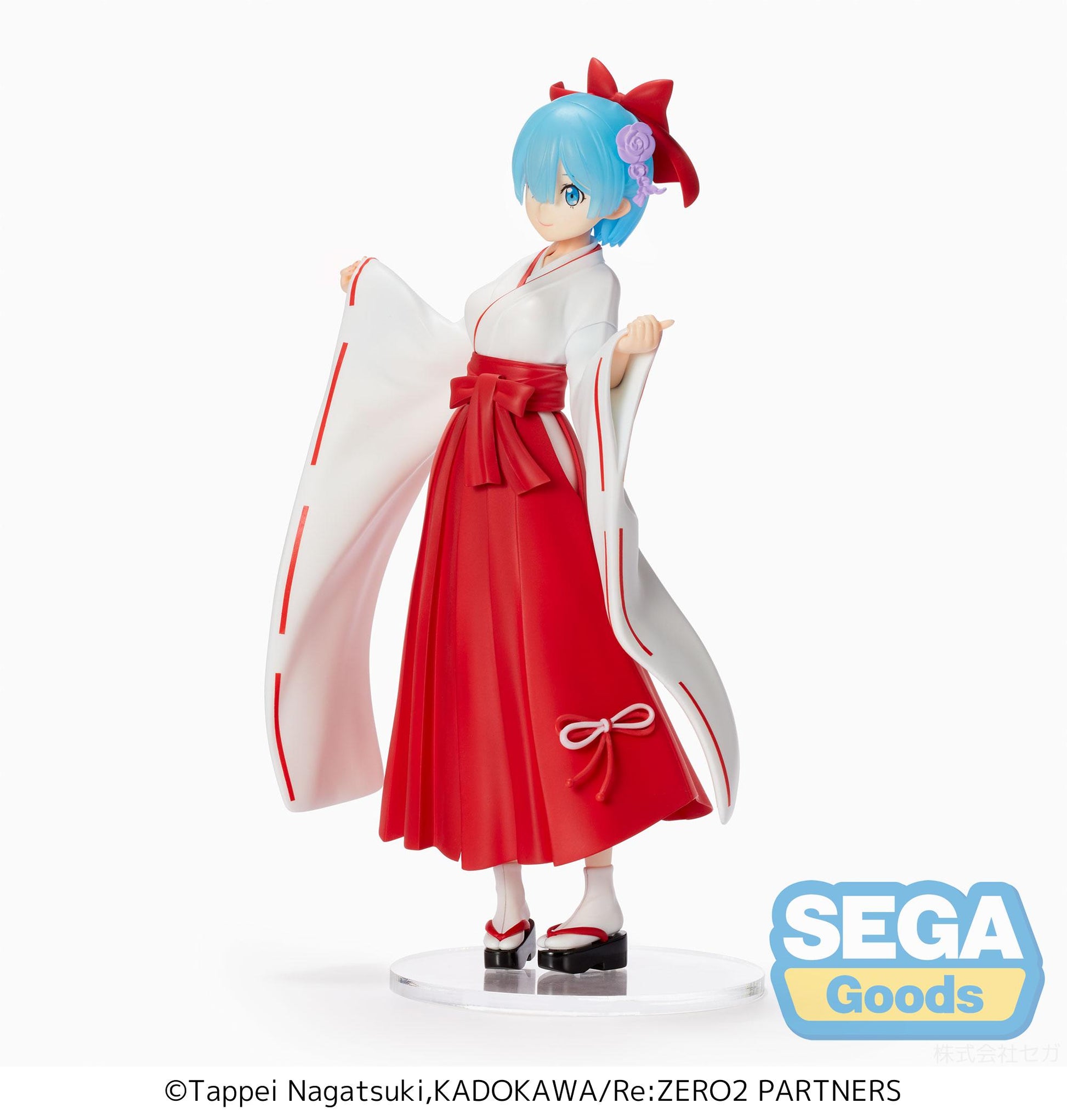 Re:ZERO -Starting Life in Another World- SPM Figure "Rem" Shrine Maiden Style - Glacier Hobbies - SEGA