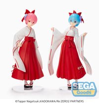 Re:ZERO -Starting Life in Another World- SPM Figure "Rem" Shrine Maiden Style - Glacier Hobbies - SEGA