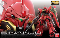 RG 1/144 Sinanju - Real Grade Mobile Suit Gundam Unicorn | Glacier Hobbies