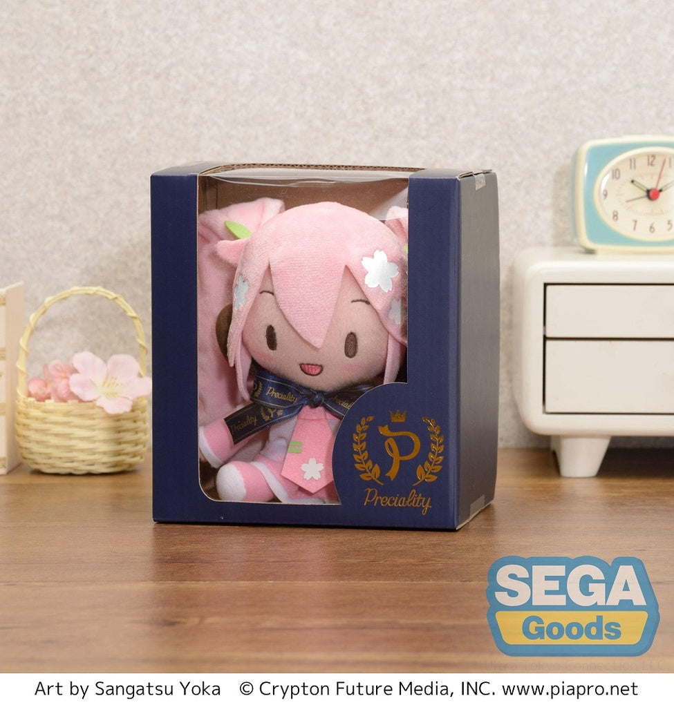 Preciality "Hatsune Miku" MP Plush "Sakura Miku" - Plushies [BLIND BOX] - Glacier Hobbies - SEGA