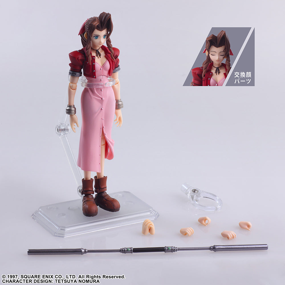 [PREORDER] FINAL FANTASY VII BRING ARTS™ Action Figure - AERITH GAINSBOROUGH - Action Figures - Glacier Hobbies - Square Enix