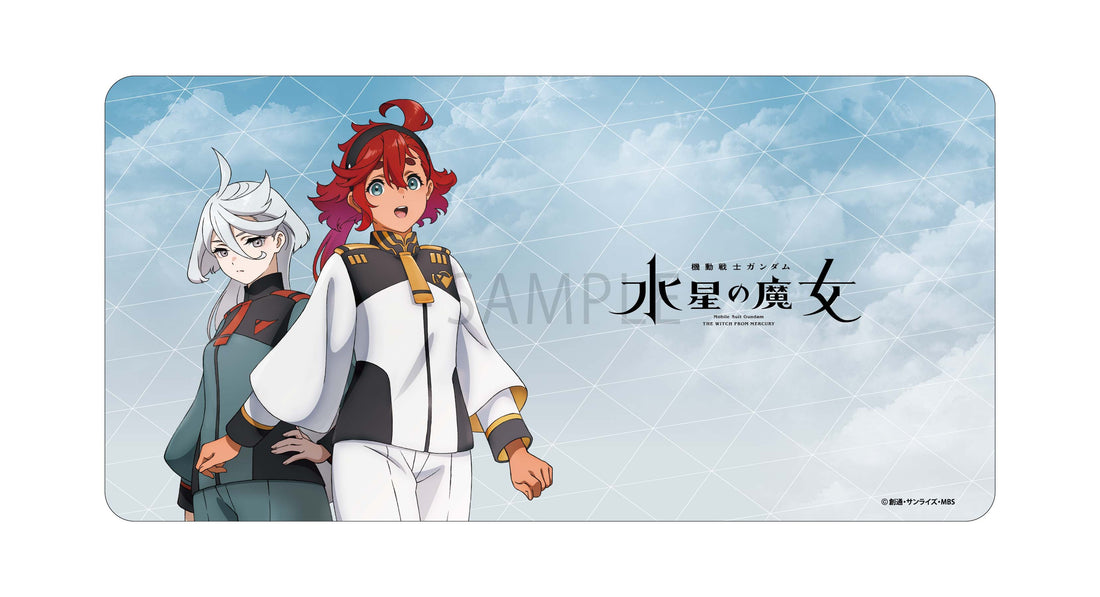 Suletta & Miorine "Mobile Suit Gundam: The Witch from Mercury" Desk Mat - KADOKAWA - Glacier Hobbies