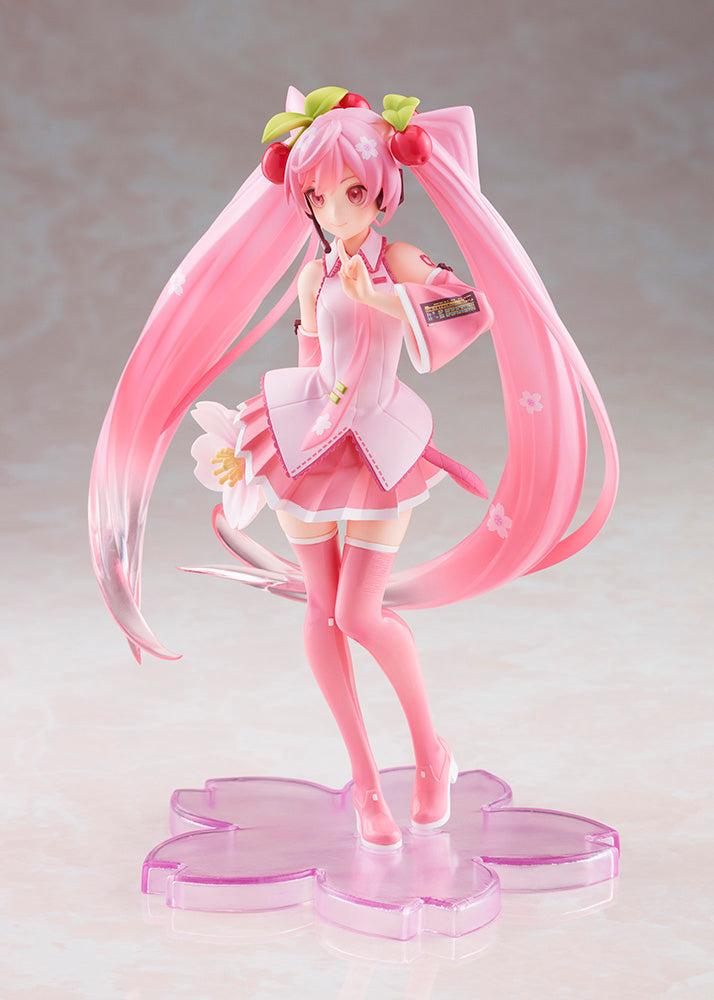 [PREORDER] Sakura Miku Figure (Newly Drawn 2021 Ver.) Prize Figure - Glacier Hobbies - Taito