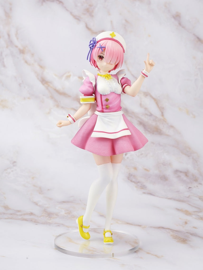 Re:Zero Precious Figure – Ram ~Nurse Maid ver~ Prize Figure - Glacier Hobbies - Taito