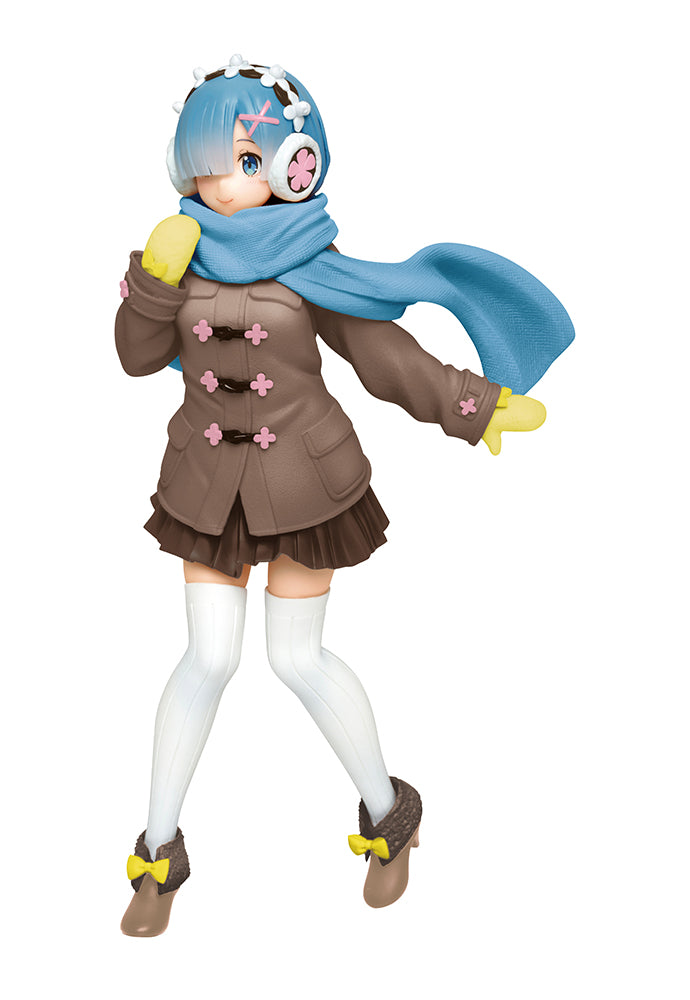 [PREORDER] Re:Zero Precious Figure - Rem ~Winter Coat ver.~Renewal~ Prize Figure - Glacier Hobbies - Taito