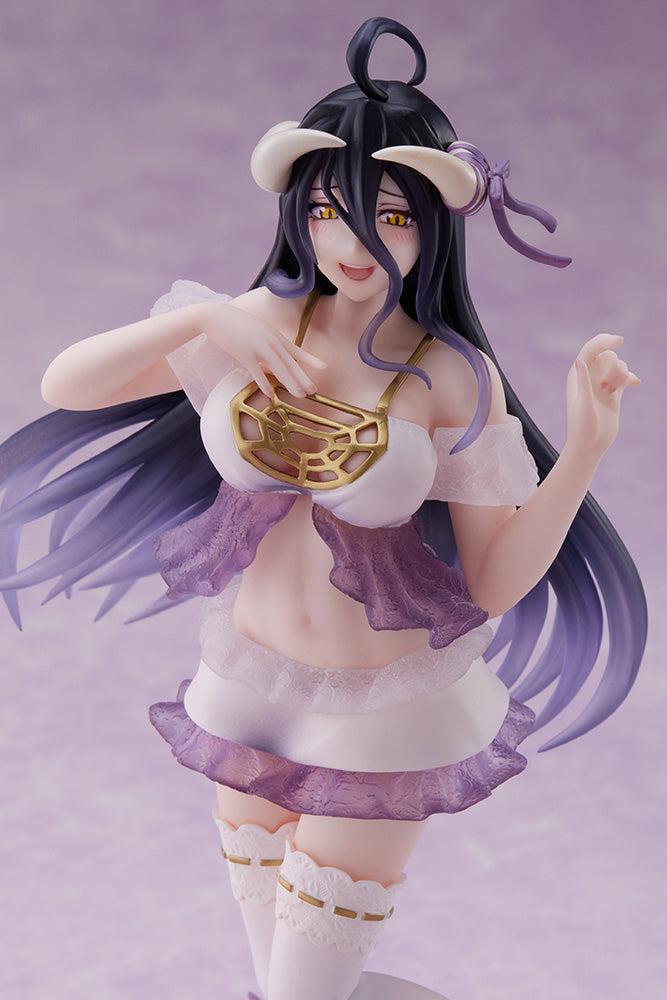 [PREORDER] Overlord IV Coreful Figure - Albedo (Nightwear Ver.) Prize Figure - Glacier Hobbies - Taito