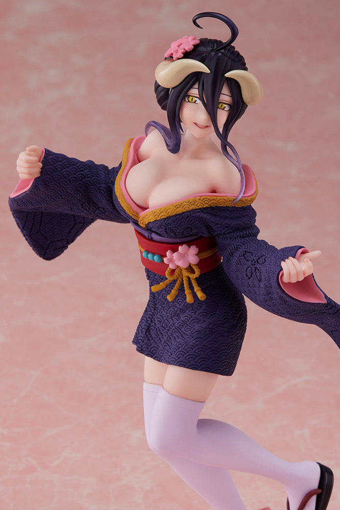 [PREORDER] Overlord IV Coreful Figure - Albedo (Sakura Kimono Ver.) Prize Figure - Glacier Hobbies - Taito