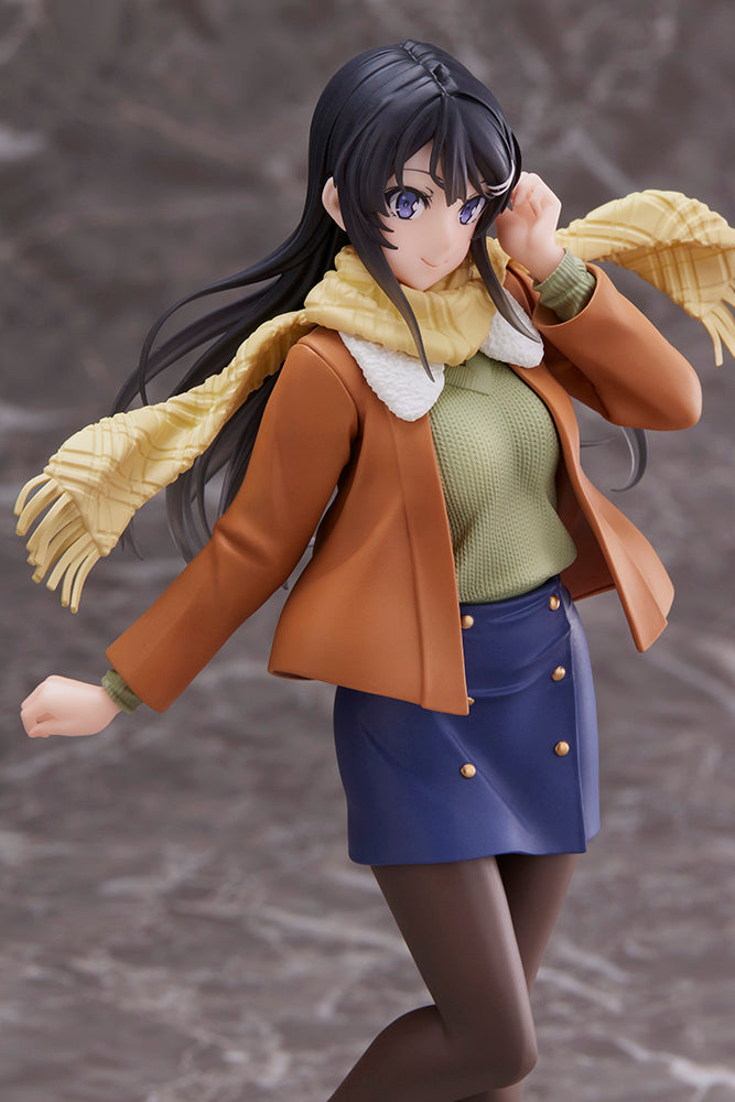 [PREORDER] Rascal Does Not Dream of a Dreaming Girl Coreful Figure - Mai Sakurajima (Winter Wear Ver.) Prize Figure - Glacier Hobbies - Taito