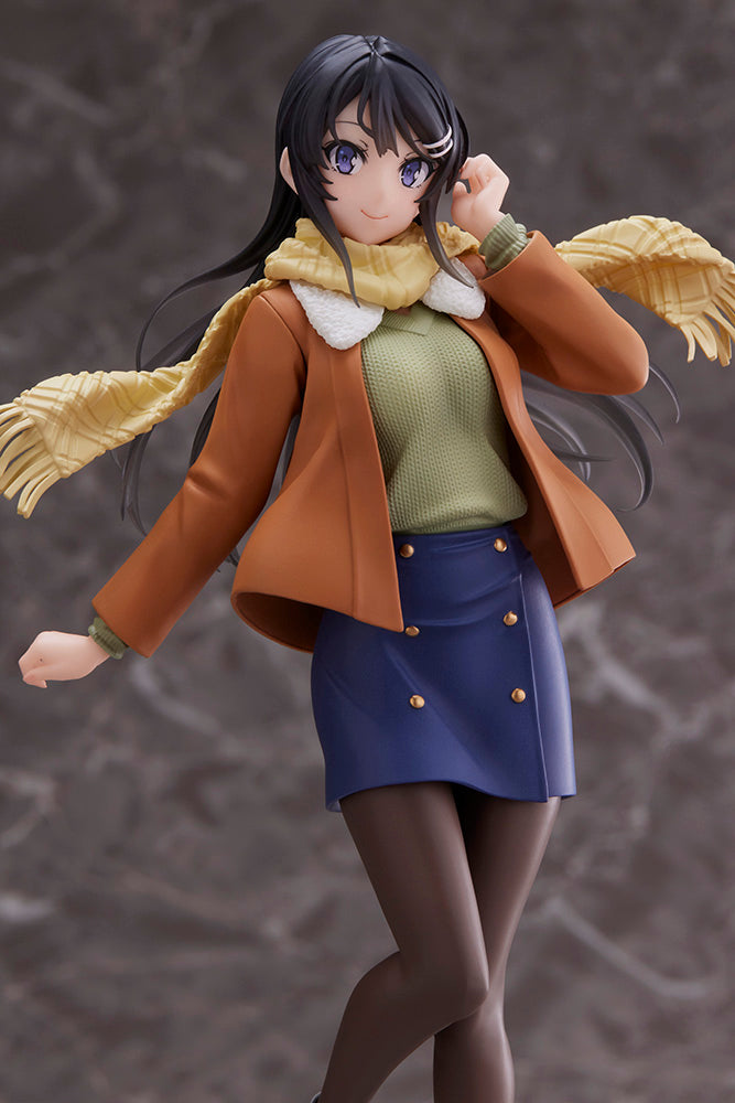 [PREORDER] Rascal Does Not Dream of a Dreaming Girl Coreful Figure - Mai Sakurajima (Winter Wear Ver.) Prize Figure - Glacier Hobbies - Taito