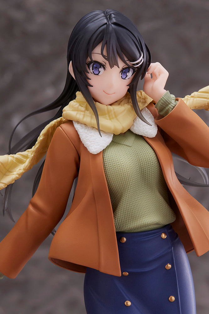 [PREORDER] Rascal Does Not Dream of a Dreaming Girl Coreful Figure - Mai Sakurajima (Winter Wear Ver.) Prize Figure - Glacier Hobbies - Taito