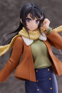 [PREORDER] Rascal Does Not Dream of a Dreaming Girl Coreful Figure - Mai Sakurajima (Winter Wear Ver.) Prize Figure - Glacier Hobbies - Taito