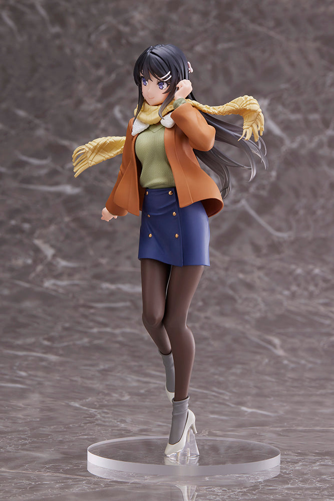 [PREORDER] Rascal Does Not Dream of a Dreaming Girl Coreful Figure - Mai Sakurajima (Winter Wear Ver.) Prize Figure - Glacier Hobbies - Taito